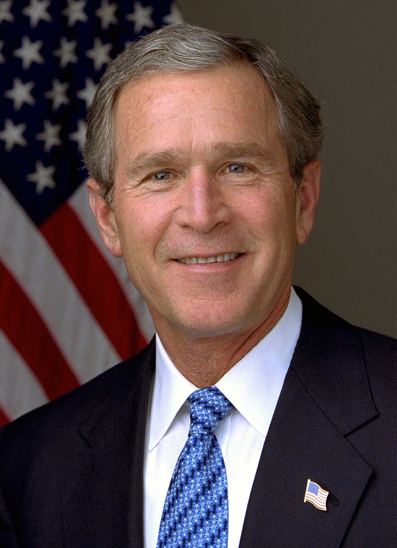Porträtt av George W. Bush